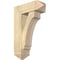 Ekena Millwork Imperial Arts and Crafts Rough Sawn Bracket w/ Offset Brace, Douglas Fir, 8"W x 22"D x 34"H BKT0806X22X34IMP03RDF - alternate 1
